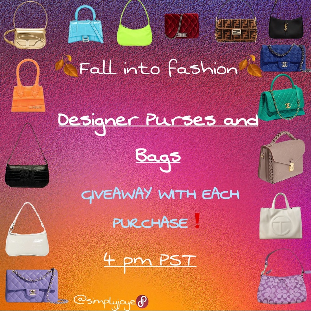 DESIGNER PURSES AND BAGS